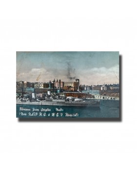 Postards, Postcards Malta, Antique Malta Postcard, Malta Photo Postcard,