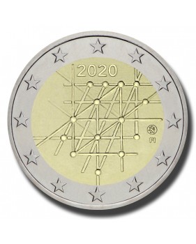 2020 Finland 100 Years University of Turku 2 Euro Coin