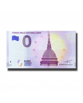 0 EURO SOUVENIR BANKNOTE TORINO MOLE ANTONELLIANA ITALY SEBF 2019- 1