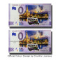 0 Euro Souvenir Banknotes Tematic Thailand Set of 2 Matching Numbers Colour THAA 2021-1`