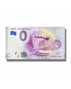 0 Euro Souvenir Banknote Suomi Finland Joulu Finland LEBC 2019-1