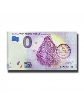 0 Euro Souvenir Banknote Santapark Arctic World Finland LEAZ 2019-1