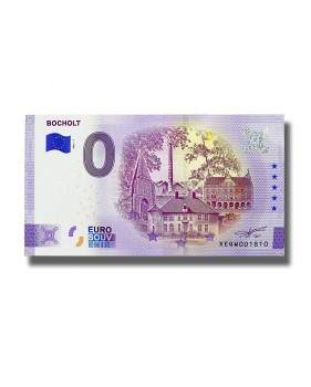 0 Euro Souvenir Banknote Bocholt Germany XEQW 2021-1