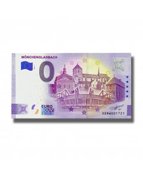 0 Euro Souvenir Banknote Monchengladbach Germany XERW 2021-1