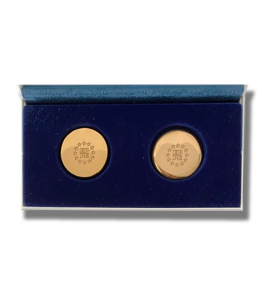 EPP Medal Color Gold Coltvro Met EU EPP Political Party Medals EPP Medal Color Gold Coltvro Met EU EPP Political Party Medals