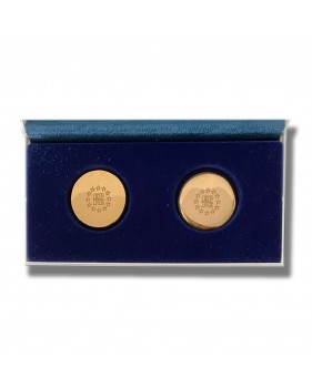 EPP Medal Color Gold  Coltvro Met EU EPP Political Party Medals