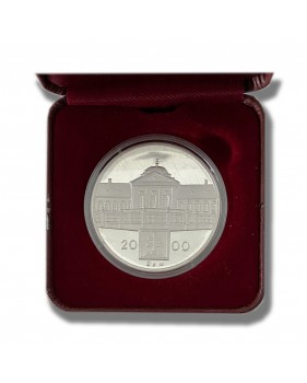 2000 Slovenia Coin Silver 925 President Slovenskej Republiky Rudolf Schuster