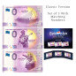 0 Euro Souvenir Banknote Thematic Eurovision 2021 Set of 3 Netherlands PEAY 2021-1-2-3