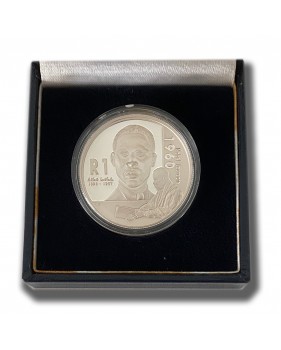 2005 South Africa Silver Medal 925 Nobel Peace Prize Winners Albert John Luthuli