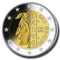 2015 San Marino 750th Anniversary of the Birth of Dante Alighieri 2 Euro Coin