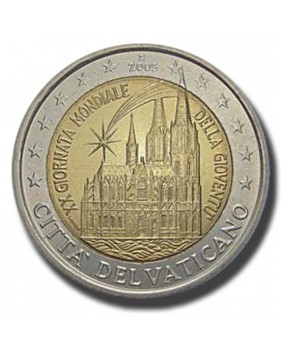 2005 Vatican 20th World Youth Day 2 Euro Coin