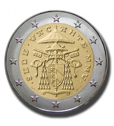 2013 Vatican Sede Vacante MMXIII 2 Euro Coin