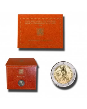 2016 Vatican Jubilee of Mercy 2 Euro Coin