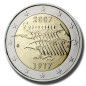 2007 Finland 90th Anniversary of Finland's Independence 2 Euro Coin