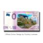 0 Euro Souvenir Banknote Gouezec Colour France UEMW 2021-3