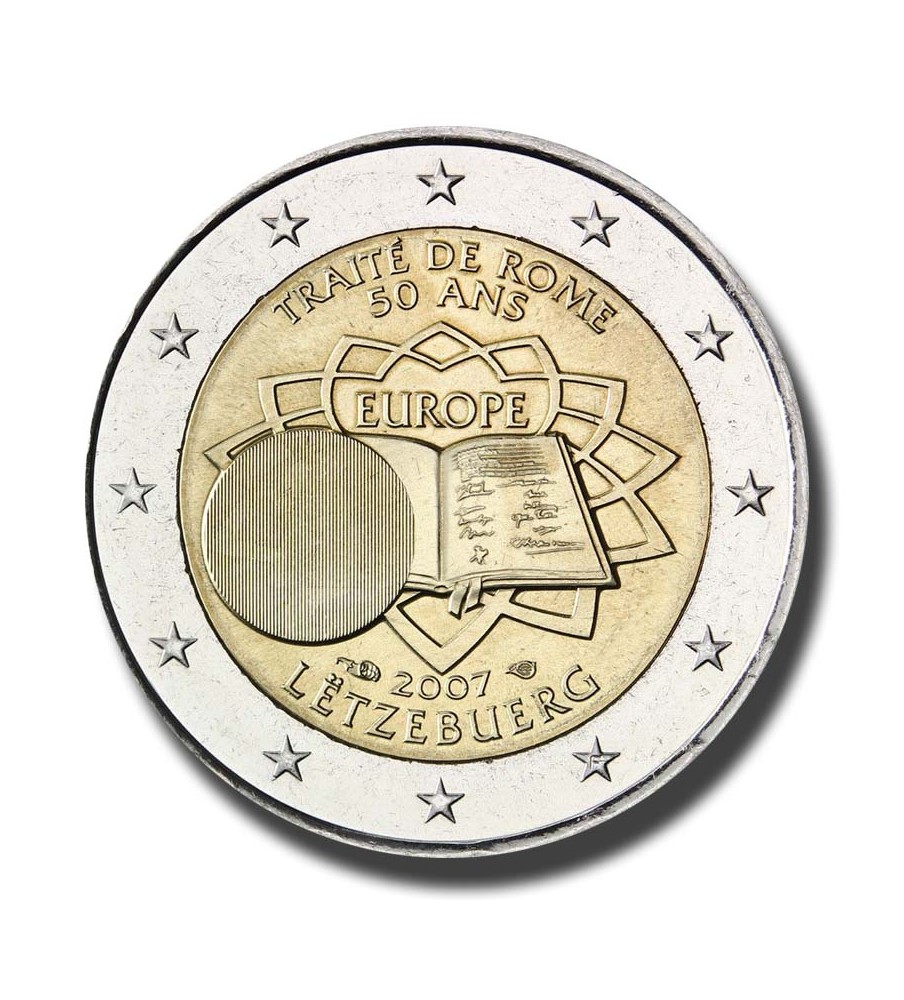 2007 Luxembourg 50th Anniversary of the Treaty of Rome 2 Euro Coin