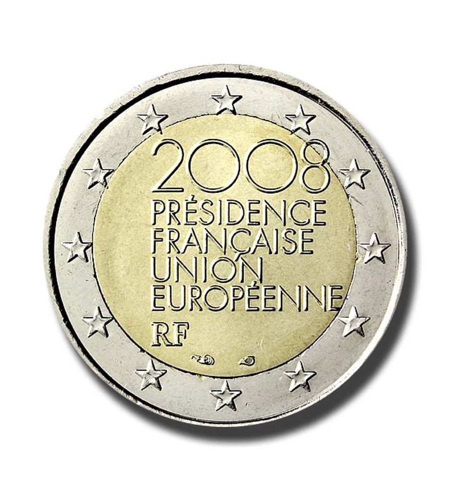 2008 France French Presidency of the Council of the European Union 2 Euro Coin