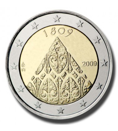 2009 Finland 200 Years of Finnish Autonomy 2 Euro Coin