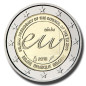 2010 Belgium Belgian Presidency of the Council of the EU 2 Euro Coin