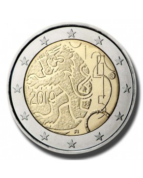 2010 Finland 150th Anniversary of Finnish Currency 2 Euro Coin