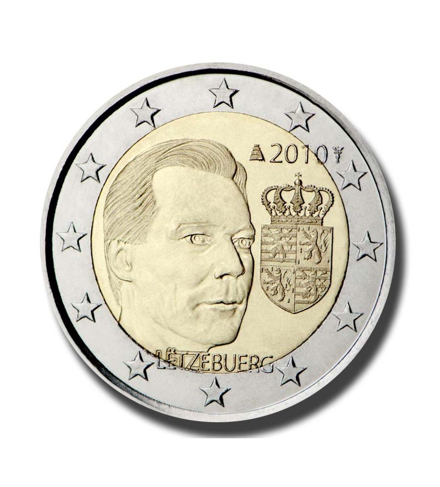 2010 Luxembourg The Grand Duke 2 Euro Coin