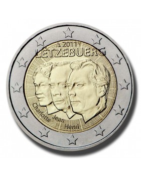 2011 Luxembourg Grand-Duchess Charlotte 2 Euro Coin
