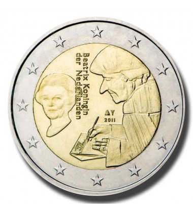 2011 Netherlands Beatrix Koningin 2 Euro Coin