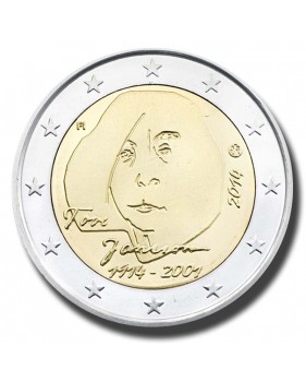 2014 Finland 100th Anniversary of the Birth of Tove Jansson 2 Euro Coin