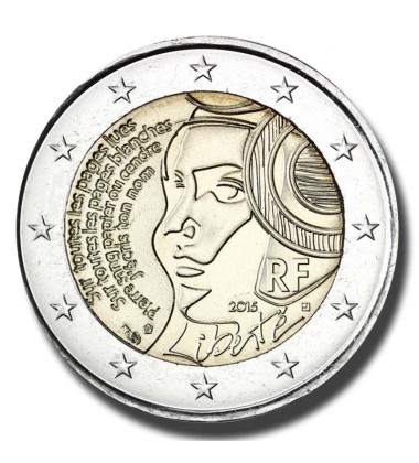 2015 France 225th Anniversary of the Fête de la Fédération 2 Euro Coin