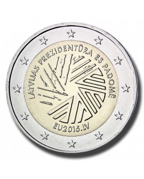2015 Latvia Presidency of the Council of the European Union 2 Euro Coin