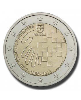 2015 Portugal 150 Years of Red Cross in Portugal 2 Euro Coin