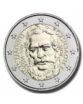 2015 Slovakia 200th Anniversary of the Birth of Ľudovít Štúr 2 Euro Coin