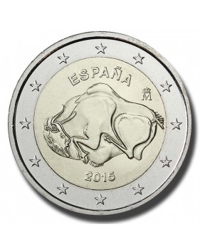 2015 Spain Cave of Altamira 2 Euro Coin