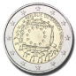 2015 Austria The 30th Anniversary of the EU Flag 2 Euro Coin