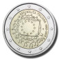 2015 Italy The 30th Anniversary of EU Flag 2 Euro Coin