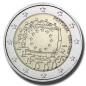 2015 Portugal The 30th Anniversary of the EU Flag 2 Euro Coin