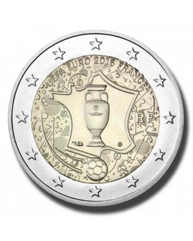 2016 France UEFA European Championship 2 Euro Coin