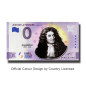 0 Euro Souvenir Banknote Jean De La Fontaine Colour France UEHJ 2021-8