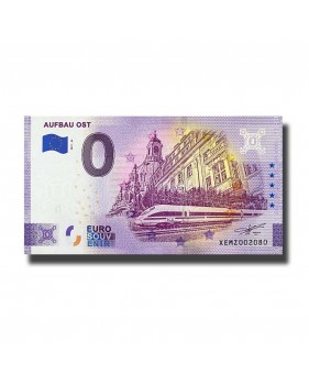 0 Euro Souvenir Banknote Aufbau Ost Germany XEMZ 2021-45