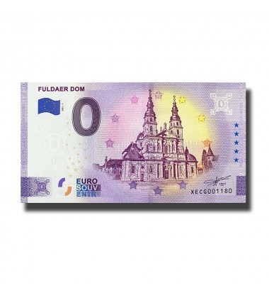 0 Euro Souvenir Banknote Fuldaer Dom Germany XECG Germany 2021-1