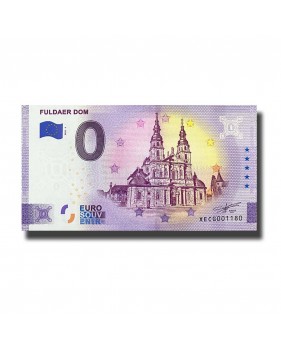 0 Euro Souvenir Banknote Fuldaer Dom Germany XECG Germany 2021-1