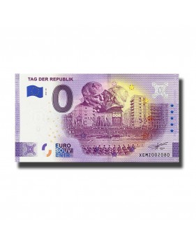 0 Euro Souvenir Banknote Tag Der Republik Gemany XEMZ 2021-52