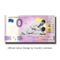 0 Euro Souvenir Banknote Anton Geesnik Colour Netherlands PEAN 2021-1