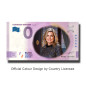 0 Euro Souvenir Banknote Koningin Maxima Colour Netherlands PEBJ 2021-1
