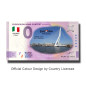 0 Euro Souvenir Banknote Eurovision Song Contest Colour Netherlands PEAY 2021-1 0 Euro Souvenir Banknote Eurovision Song Contest Colour Netherlands PEAY 2021-1