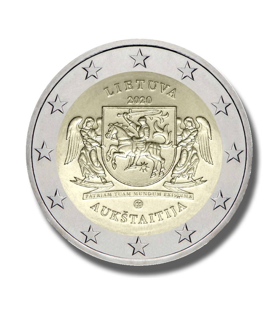 2020 Lithuania Ethnographic Regions 2 Euro Coin