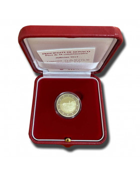 2015 Monaco 800th Anniversary of the Construction of the First Fortress on the Rock 1215 2 Euro Coin