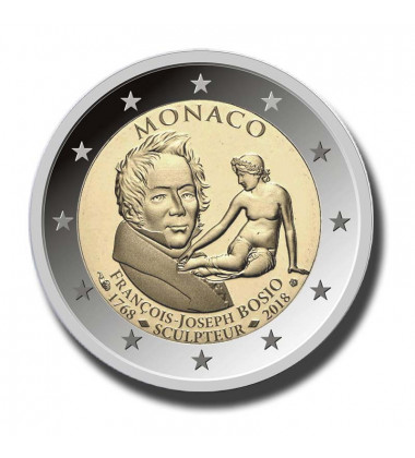 2018 Monaco Francois Joseph Bosio PROOF Coin