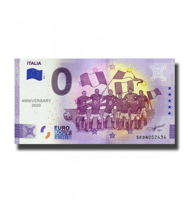 Anniversary 0 Euro Souvenir Banknote Italia Italy SEDN 2021-1