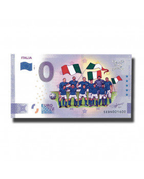 0 Euro Souvenir Banknote Italia Colour Italy SEDN 2021-1